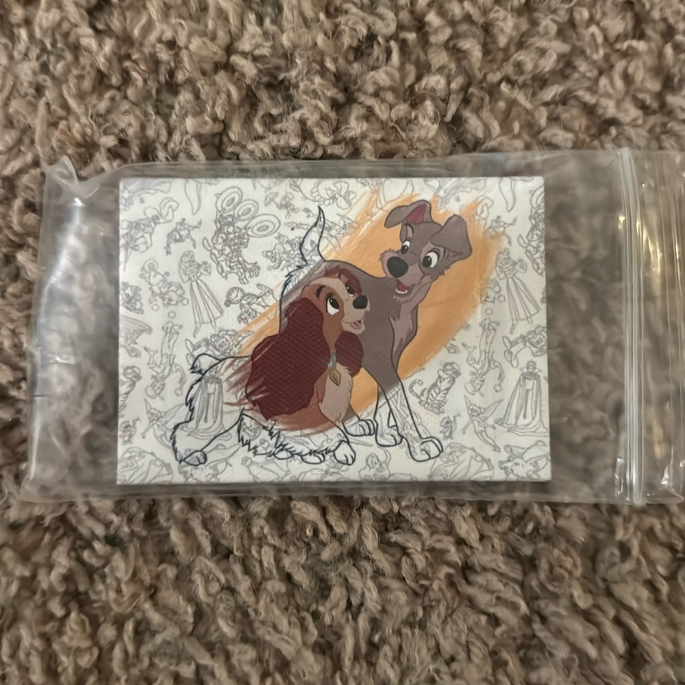 Lady and the tramp magnet
